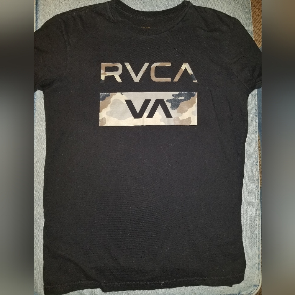 RVCA Men's Black T-Shirt